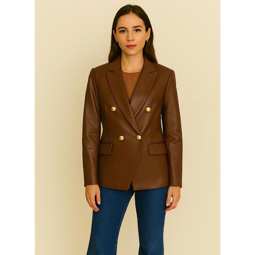 Wildcat Faux Leather Jacket